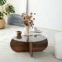 Hanah Home Bubble Wood - Walnut